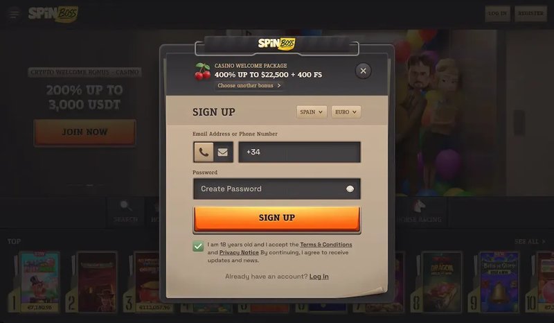 SpinBoss Casino: Quick UK Login and Exciting Slots Experience in United Kingdom